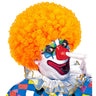 Perruque Clown Afro Boucles Orange