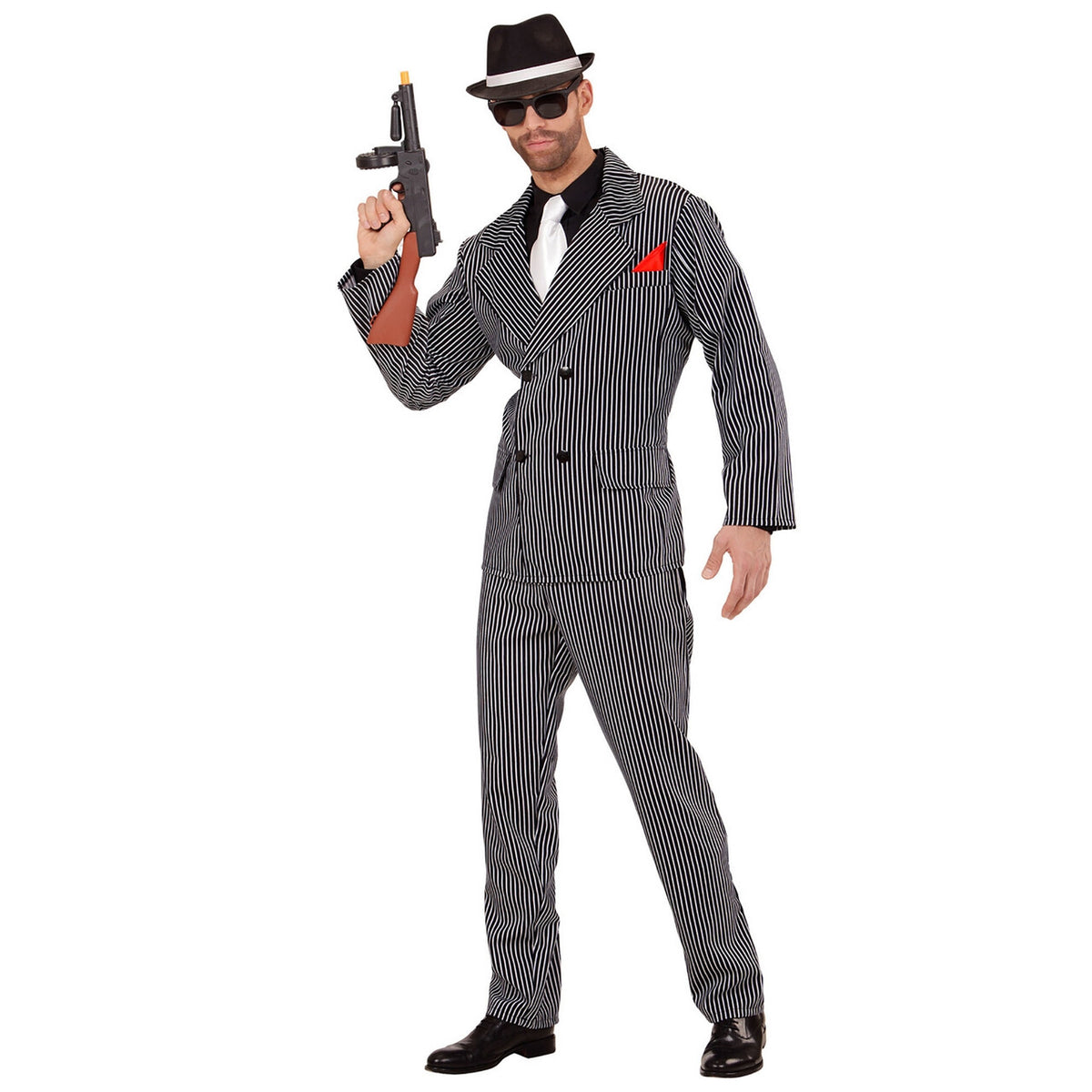 Op deze afbeelding zie je een Kostuums, van het merk Widmann. Godfather Van De Drooglegging Man Kostuum
