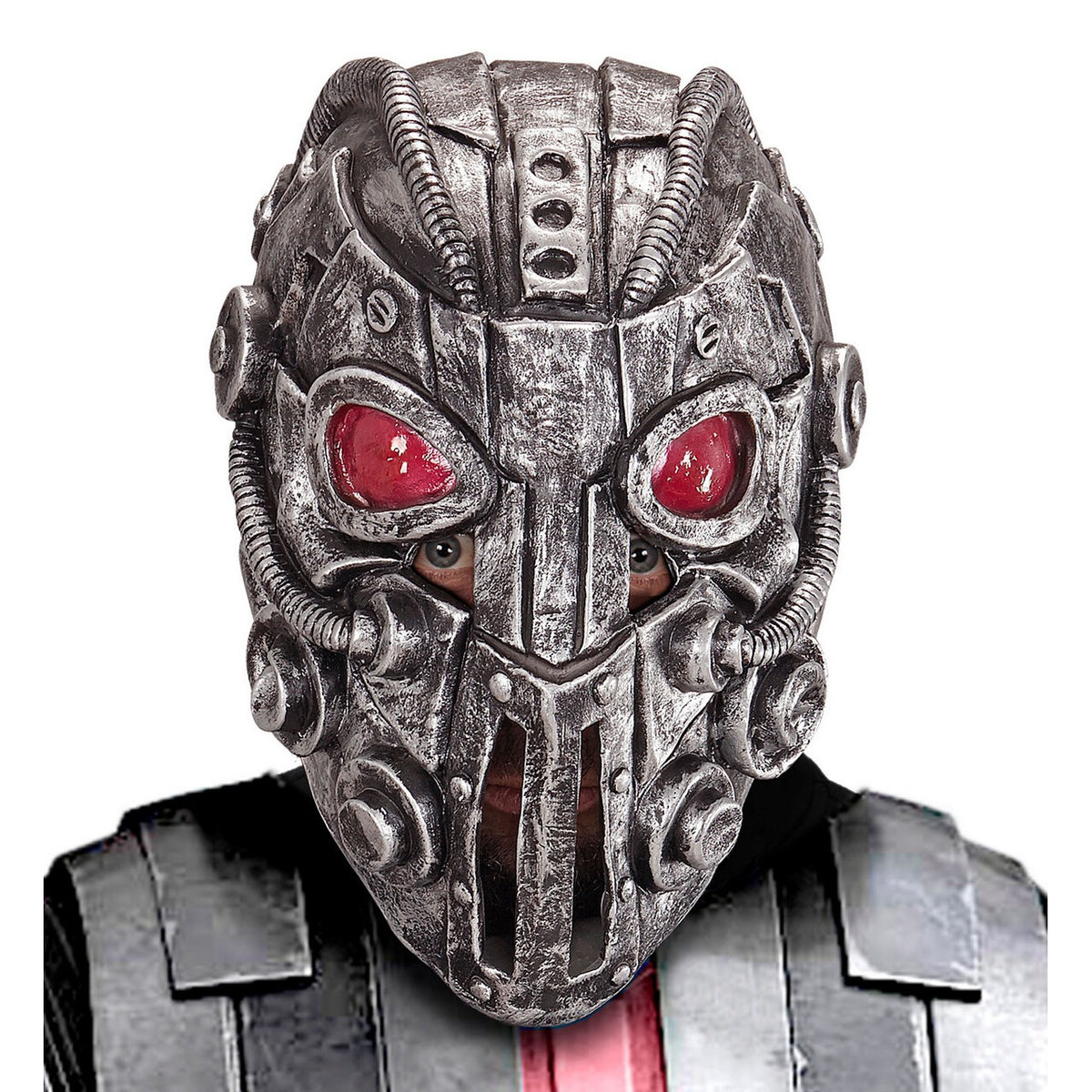 Op deze afbeelding zie je een Accessoires, van het merk Widmann. Masker Space Intruder Kordado
