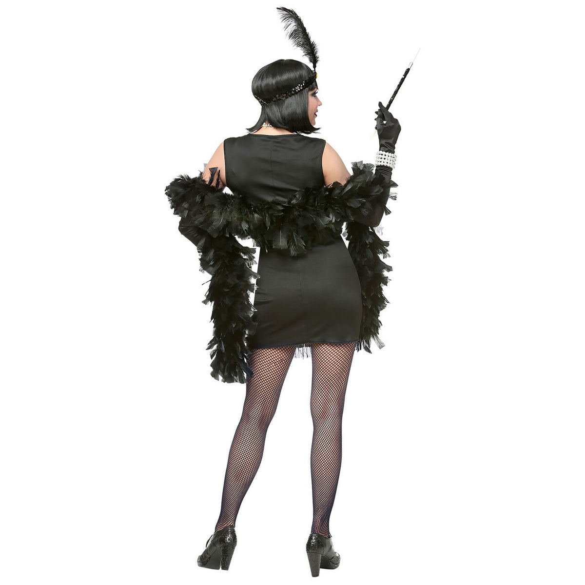 Op deze afbeelding zie je een Kostuums, van het merk Widmann. Gouden Jaren 20 Flapper Vrouw Kostuum