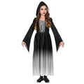 Beauté Gothique Noir Et Gris Costume