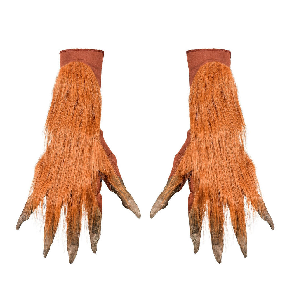 Op deze afbeelding zie je een Accessoires, van het merk Widmann. Horror Handschoenen Weerwolf Met Vacht