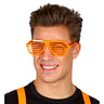 Lunettes à Barreaux Néon Orange