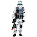 Costume De Commando Arctique Camouflage Blanc Costume