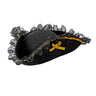Tricorne Décoré Doré Avec Dentelle Noble