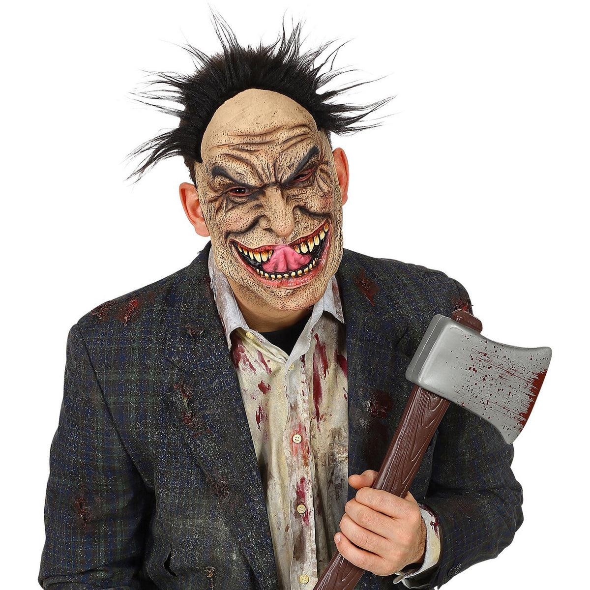 Op deze afbeelding zie je een Accessoires, van het merk Widmann. Masker Bloeddorstige Zonderling
