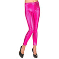 Legging Rose Métallisé