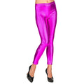 Legging Métallique Violet