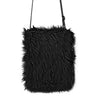 Sac à Main Préhistorique En Peau Dours Noir