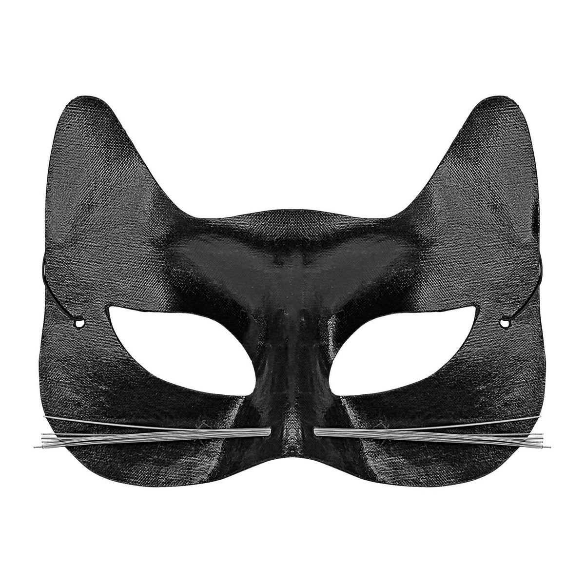 Op deze afbeelding zie je een Accessoires, van het merk Widmann. Oogmasker Zwarte Kat Met Snorharen