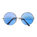 Grandes Lunettes Années 70 Bleues
