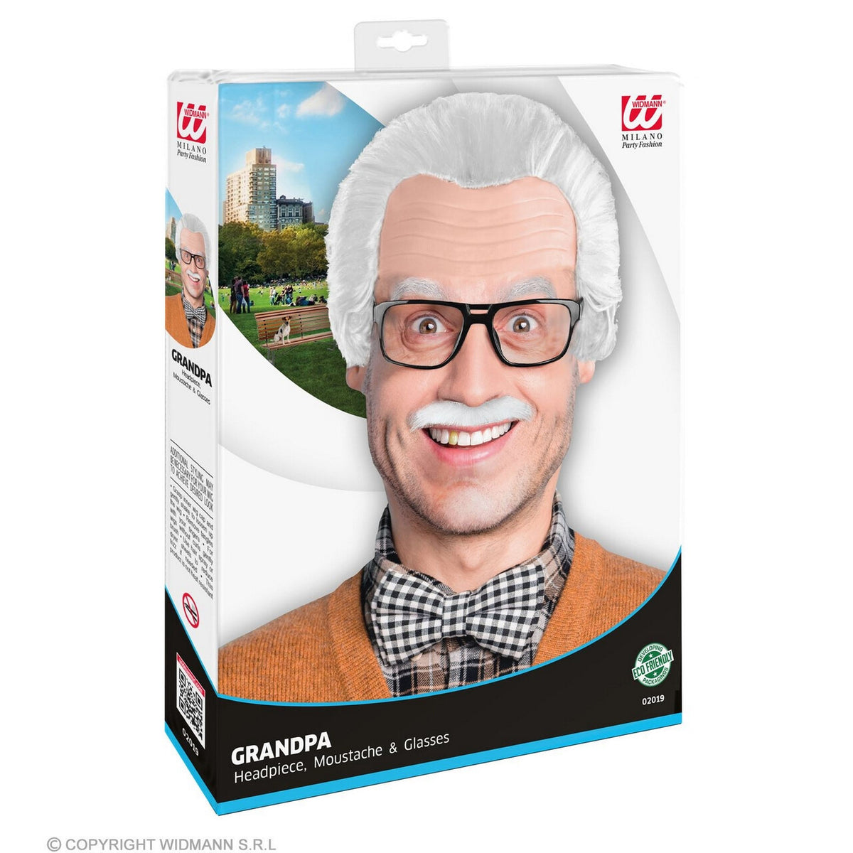 Op deze afbeelding zie je een Accessoires, van het merk Widmann. Opa Klaas Set