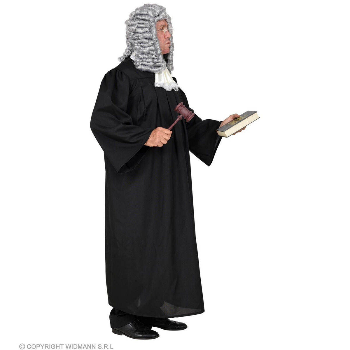 Op deze afbeelding zie je een Kostuums, van het merk Widmann. Rechtvaardige Volgens Het Boekje Rechter Man Kostuum