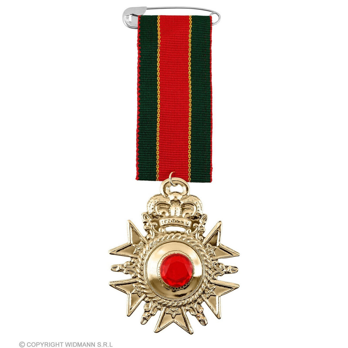 Op deze afbeelding zie je een Accessoires, van het merk Widmann. Gevechtsmedaille Speld Strijder Van Het Eerste Uur