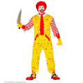 Clown De Fast-Food Mckiller Costume