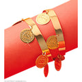 Bracelet à Breloques Avec Pièces