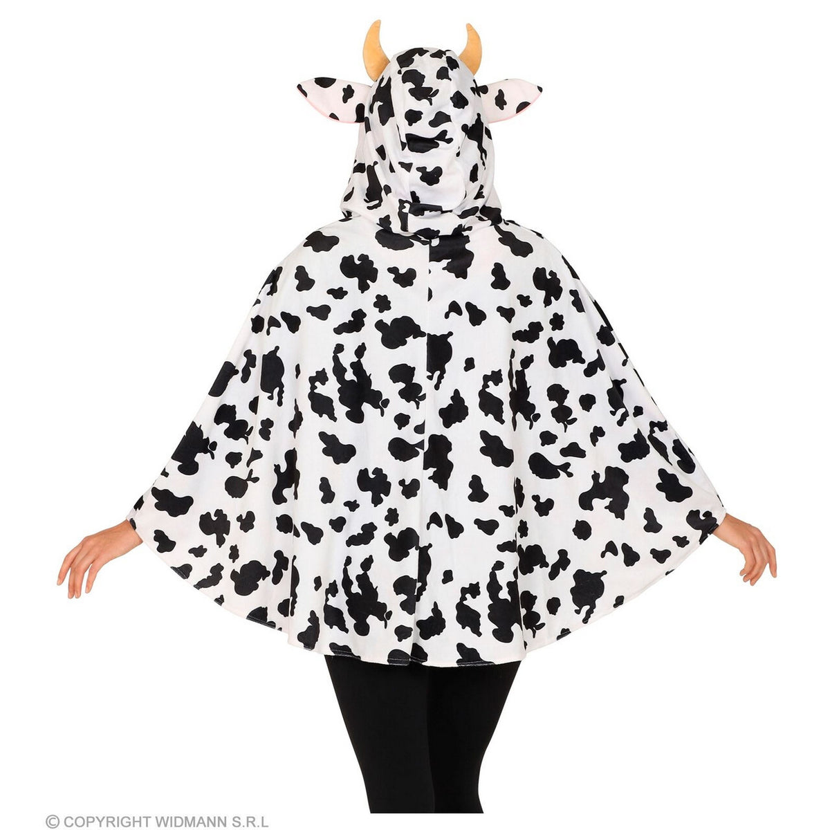 Op deze afbeelding zie je een Kostuums, van het merk Widmann. Berta De Beste Koe Poncho