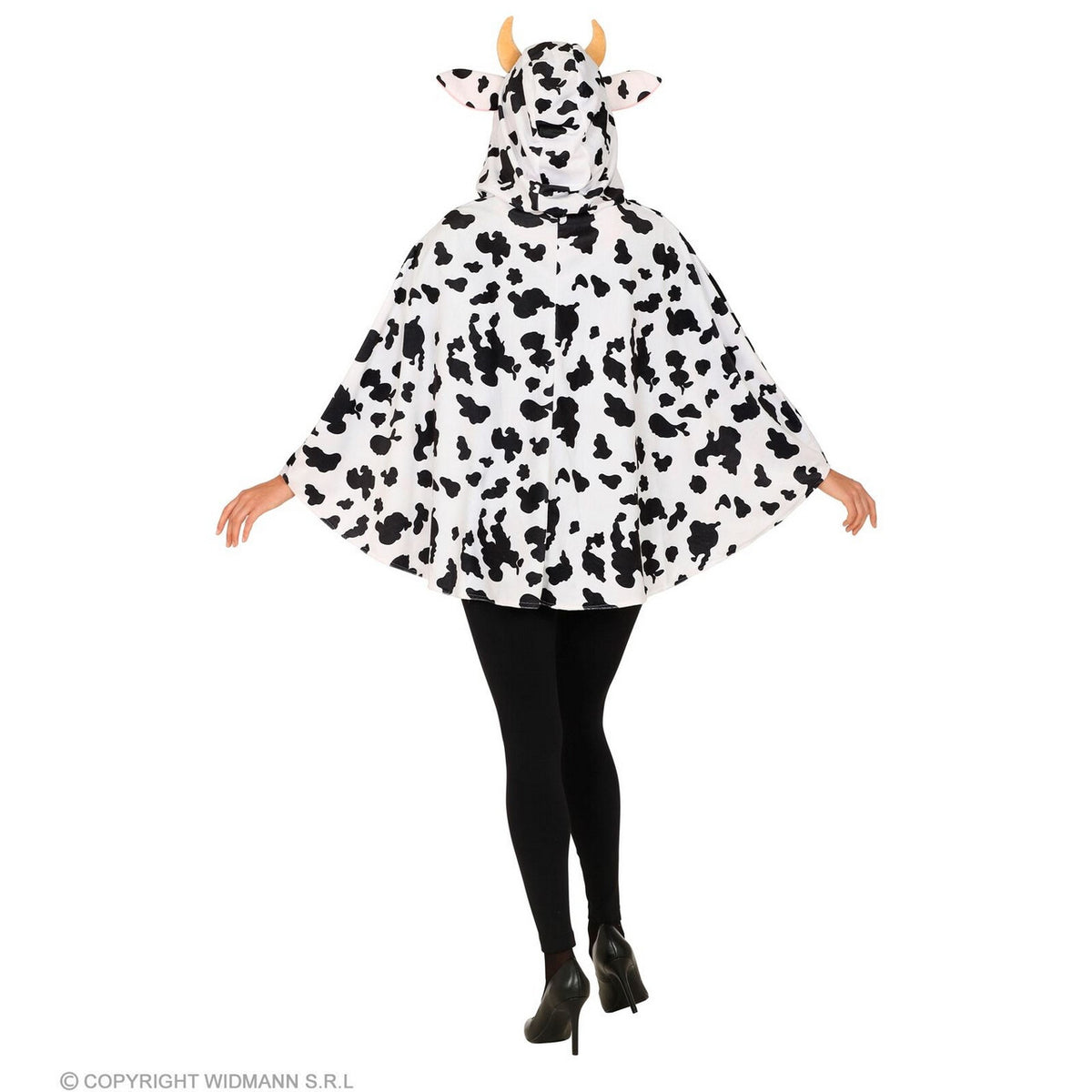 Op deze afbeelding zie je een Kostuums, van het merk Widmann. Berta De Beste Koe Poncho