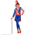 Miss Stars Et Stripes Veste Queue De Pie USA