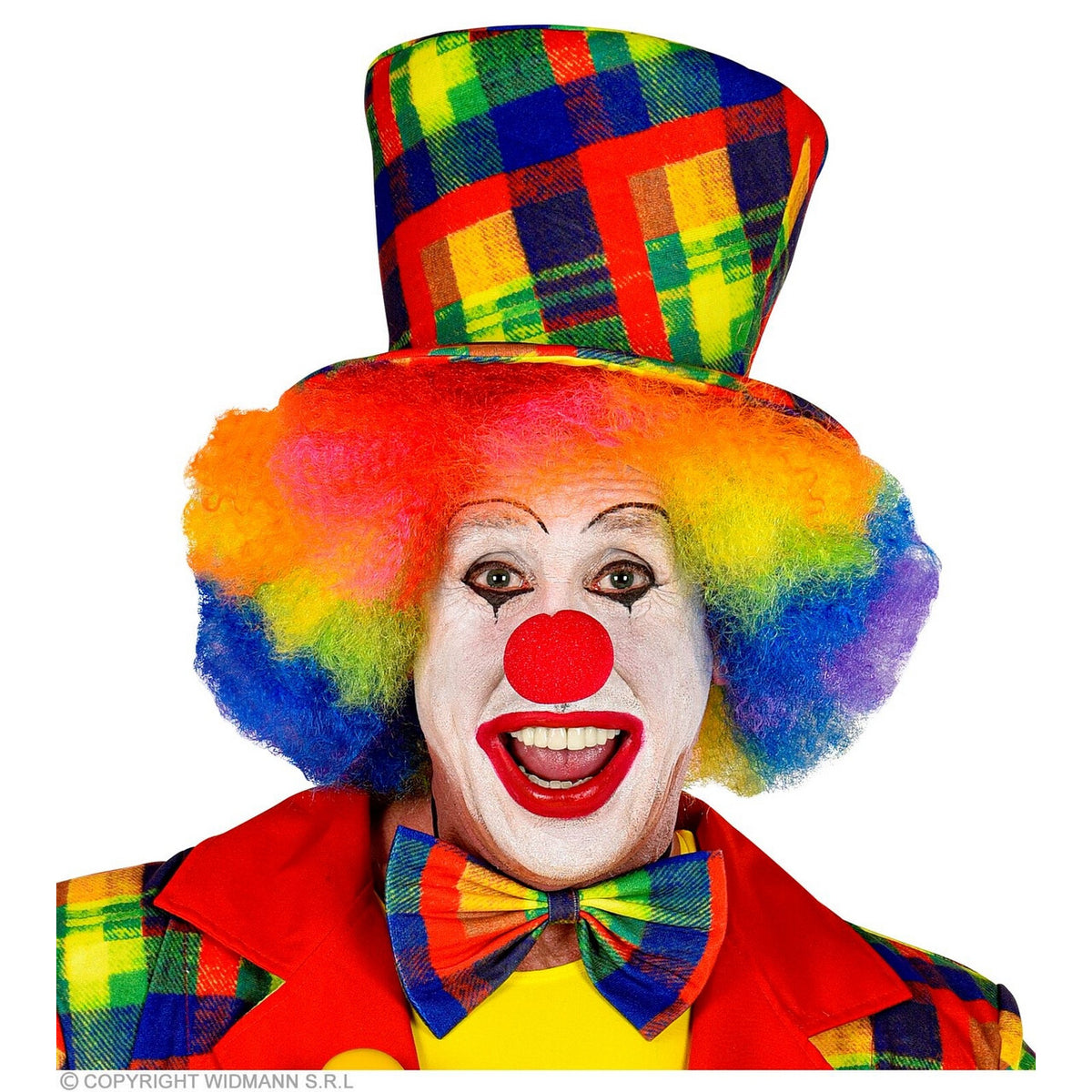 Op deze afbeelding zie je een Accessoires, van het merk Widmann. Keurige Kleurige Vlinderstrik Clown