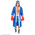 Boxeur Roi Du Ring Bleu Costume