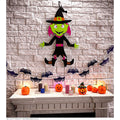 Sorcière Dhalloween Verte 53 Centimètres