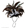 Bandeau Avec Plumes Estilo Copa Cabana Carnaval Dété