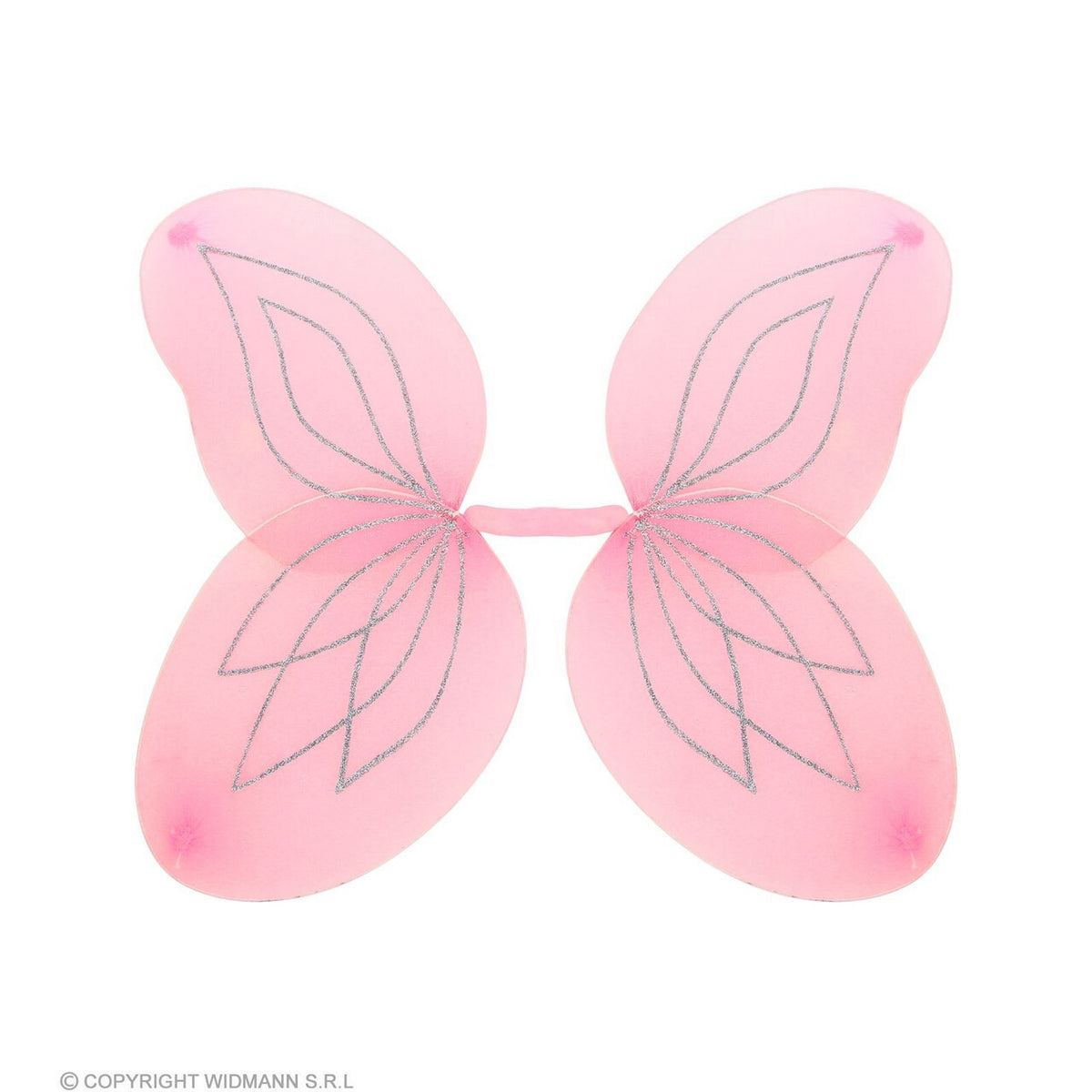 Op deze afbeelding zie je een Accessoires, van het merk Widmann. Roze Glitter Vleugels Fee Madelief Kind