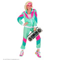 Tenue De Sport Rétro Vert Costume