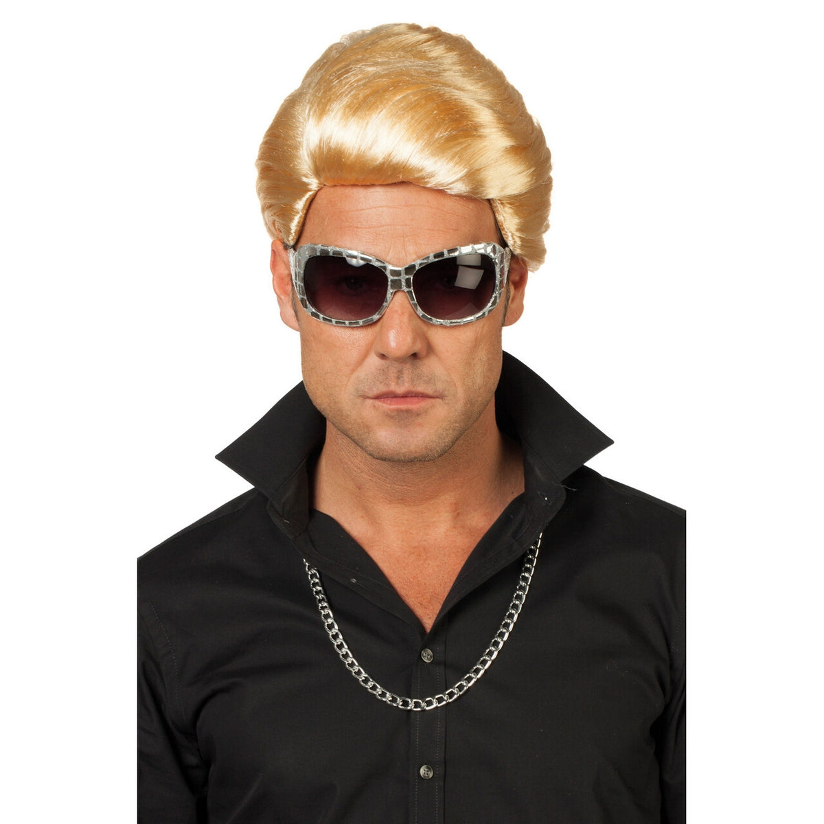 Op deze afbeelding zie je een Accessoires, van het merk Wilbers. Bril Coole Dude Zilver