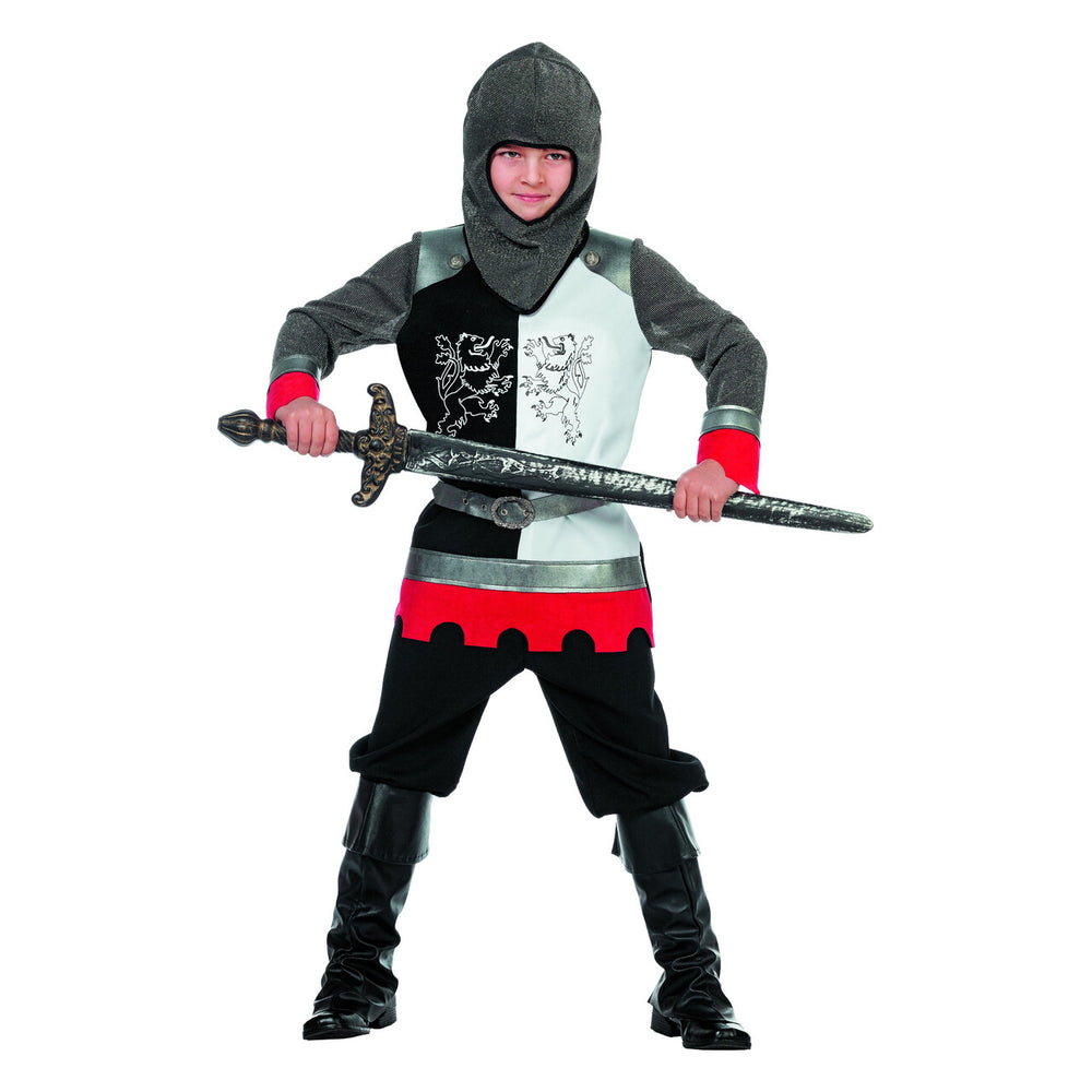 Op deze afbeelding zie je een Kostuums, van het merk Wilbers. Ridder Zwaaizwaard Jongen Kostuum