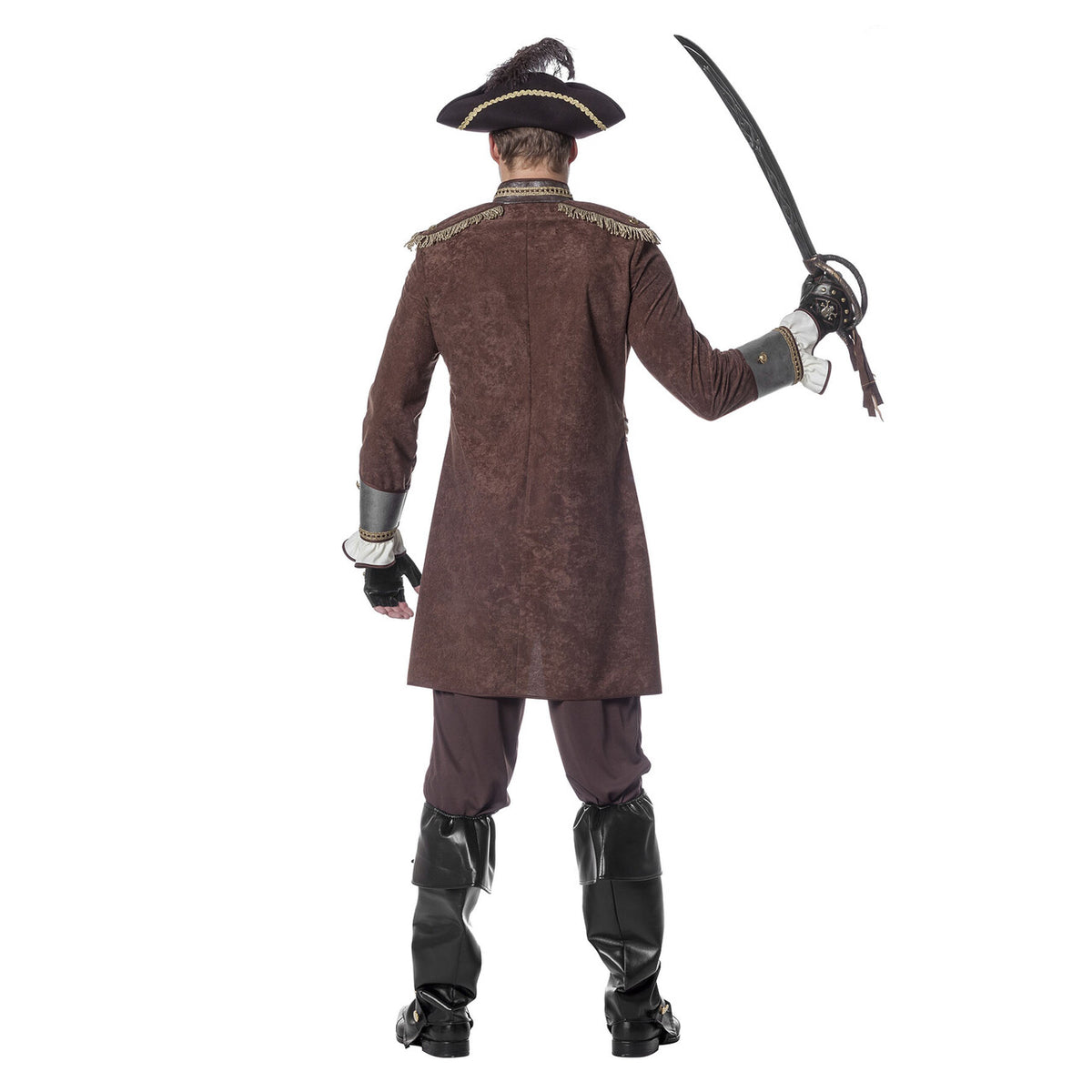 Op deze afbeelding zie je een Kostuums, van het merk Wilbers. Fashionable Piraat De Luxe Man Kostuum