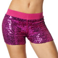 Panty Short À Paillettes Rose Femme