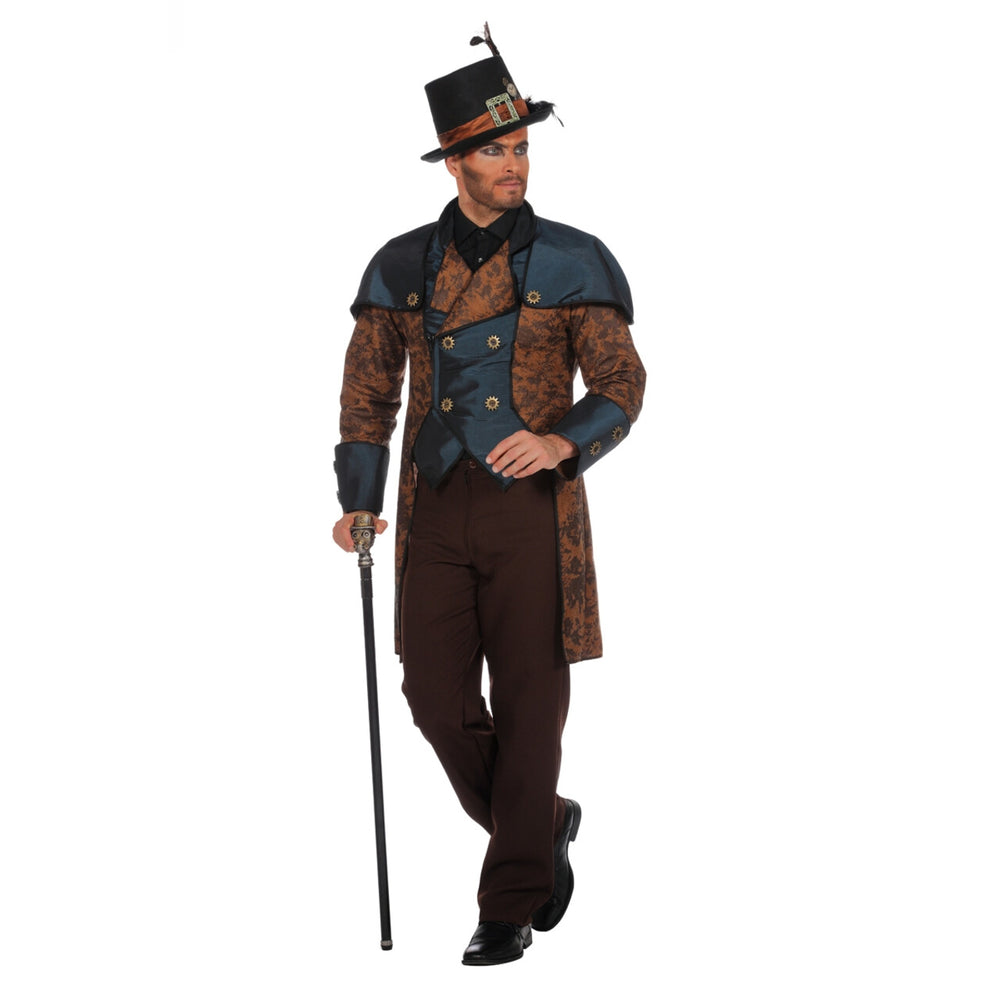 Op deze afbeelding zie je een Kostuums, van het merk Wilbers. Steampunk Jas Industrieel Man Kostuum