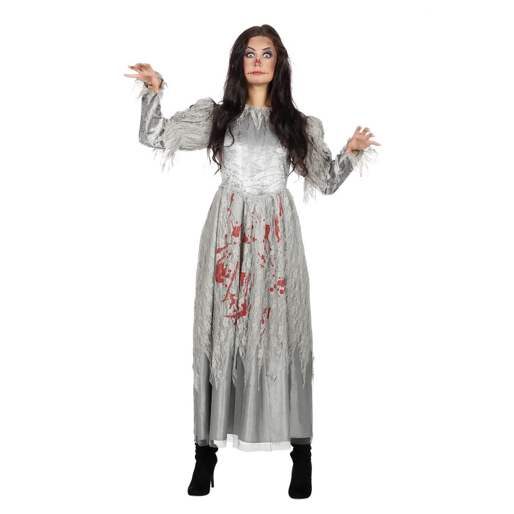 Op deze afbeelding zie je een Kostuums, van het merk Wilbers. Scheiden Is Lijden Zombie Bruid Vrouw Kostuum
