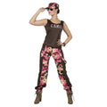 Camo Paramilitaire Rose Costume Femme