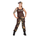 Tenue De Commando Camouflage Militaire Costume Femme