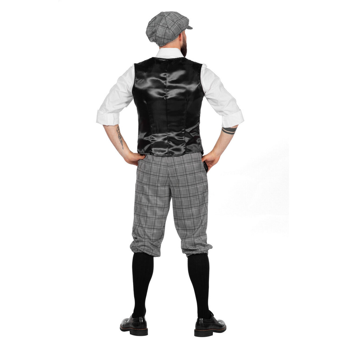 Op deze afbeelding zie je een Kostuums, van het merk Wilbers. Set Roaring 20s Michael De Eastender Man Kostuum