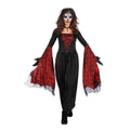 Robe Chauve-Souris Cruella De Los Muertos Costume Femme