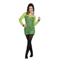 Robe Panthère Verte Costume Femme