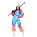 Combinaison De Ski Rétro Des Années 80 Costume Femme