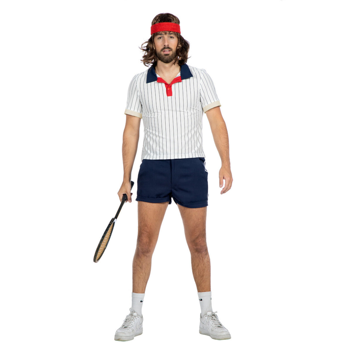 Op deze afbeelding zie je een Kostuums, van het merk Wilbers. Vintage Sports Tennis Man Kostuum