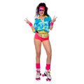Skateur Rétro Années 80 Costume Femme