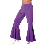Op deze afbeelding zie je een Accessoires, van het merk Wilbers. Paarse Hippie Broek Bi-Stretch