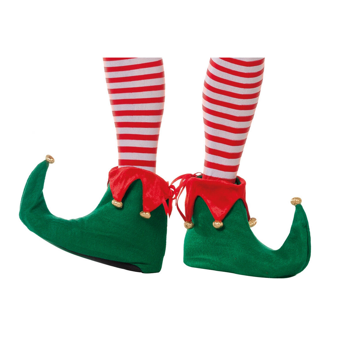 Op deze afbeelding zie je een Accessoires, van het merk Wilbers. Elfenschoenen Kerst Groen