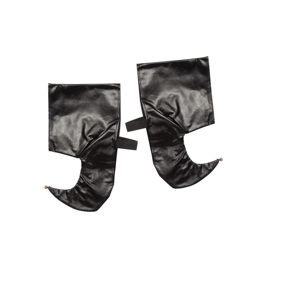 Op deze afbeelding zie je een Accessoires, van het merk Wilbers. Elfenschoenen Lederlook Zwart