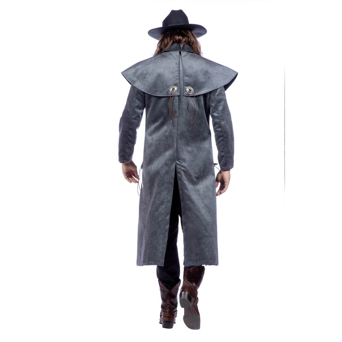 Op deze afbeelding zie je een Kostuums, van het merk Wilbers. Bountyhunter Clint Westwood Man