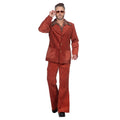Véritable Style Des Années 70 En Velours Côtelé Costume Homme