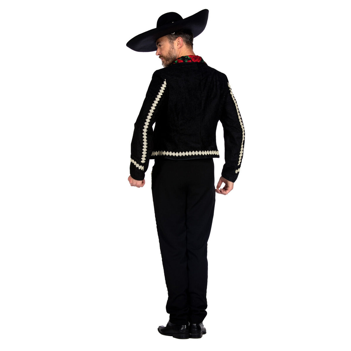 Op deze afbeelding zie je een Kostuums, van het merk Wilbers. Mexicaanse Mariachi Bandlid Carlos Man Kostuum