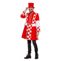 Manteau Billy Brabo Rouge Blanc Homme